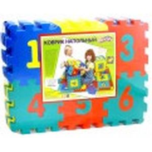 Мягкий конструктор-коврик с цифрами