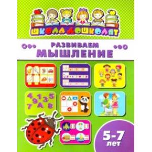 Книжка РАЗВИВАЕМ МЫШЛЕНИЕ. 5-7 лет (45017)