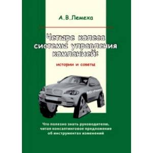 Четыре колеса системы управления компанией: истории и советы. Что полезно знать руководителю