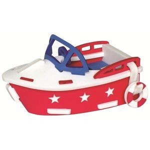 3D пазл. Конструктор мягкий, 23 детали 'Катер'