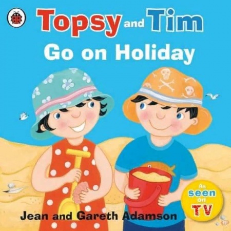 Литература на иностранном языке для детей, книга Topsy and Tim: Go on Holiday купить по скидке