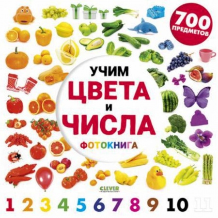 Развитие общих способностей, книга Учим цвета и числа. Фотокнига купить по скидке