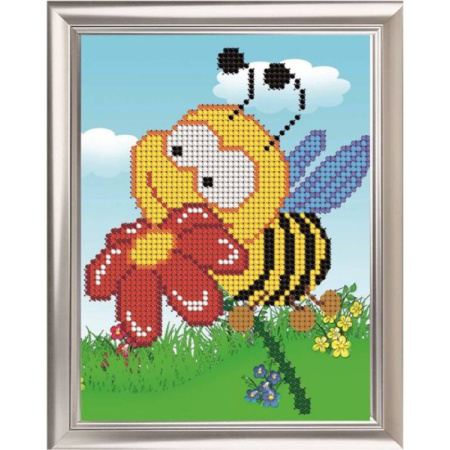 Набор для вышивания бисером 'Пчелка  ' 12х16см Д-015