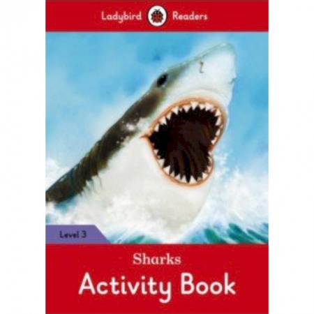 Литература на иностранном языке для детей, книга Sharks Activity Book купить по скидке