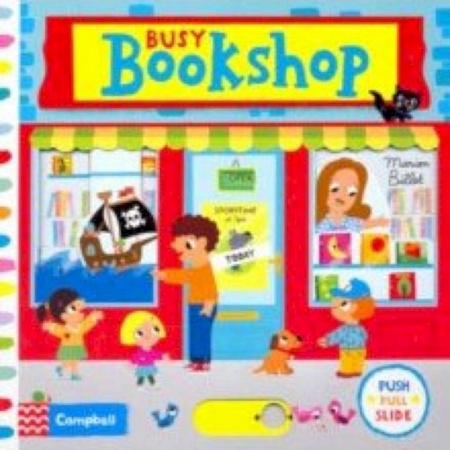 Литература на иностранном языке для детей, книга Busy Bookshop (board book) купить по скидке