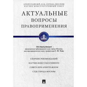 Актуальные вопросы правоприменения. Сборник рекомендаций Научно-консультативного совета при Арбитражном суде города Москвы