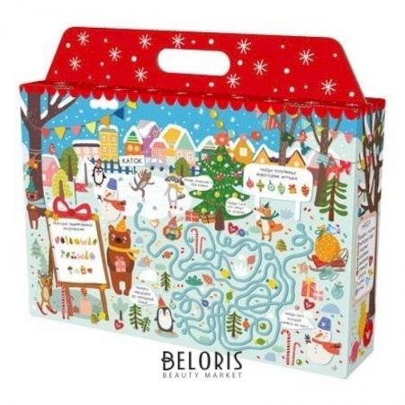 Книги для дошкольников (4-6 лет), книга Новогодний подарок мальчику в чемоданчике НОВОГОДНИЙ ЗАЙЧИК купить по скидке