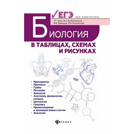 Биология, книга Биология в таблицах, схемах и рисунках купить по скидке