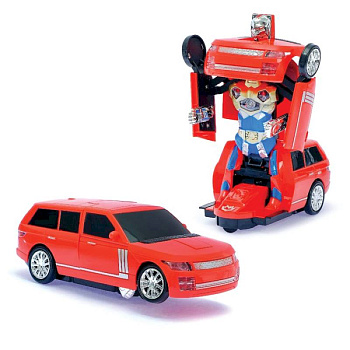 Машина-трансформер «Автобот», световые и звуковые эффекты, работает от батареек, цвет в ассортименте