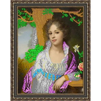 «Светлица» набор для вышивания бисером №237 «Глубина века» бисер Чехия 24x30 см