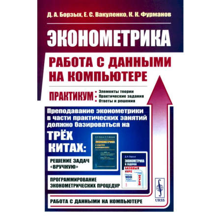 Компьютер в бизнесе, книга Эконометрика: работа с данными на компьютере. Практикум: Элементы теории. Практические задания. Ответы и решения: Учебное пособие купить по скидке