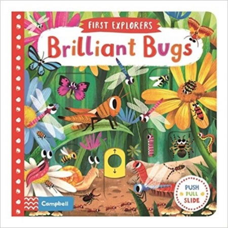 Чтение на английском языке, книга Brilliant Bugs. Board book купить по скидке