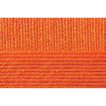 Мериносовая. Цвет 284-Оранжевый. 10х100 г