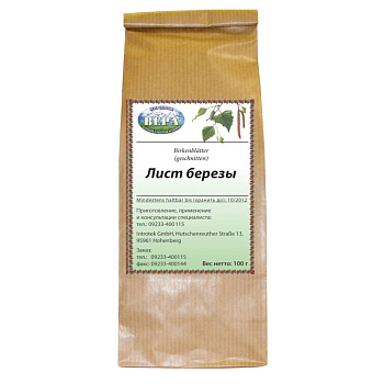Береза (лист) (расфасовка 100 г.)