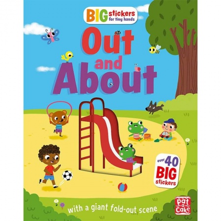 Учебники, самоучители, пособия, книга Big Stickers for Tiny Hands: Out and About купить по скидке