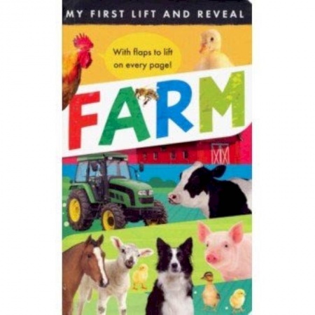 Чтение на английском языке, книга My First Lift and Reveal: Farm купить по скидке