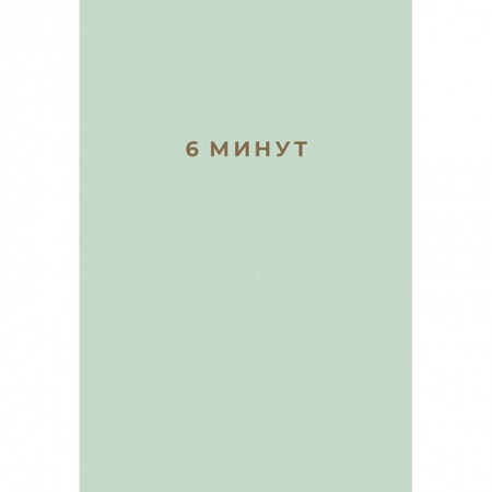 6 минут. Ежедневник, который изменит вашу жизнь (мята)