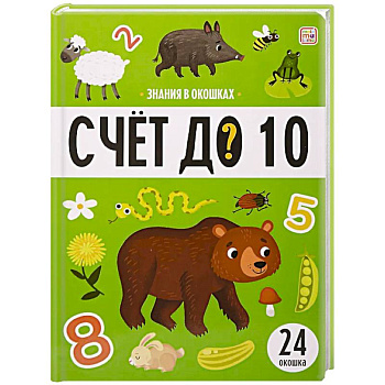 Знания в окошках. Счет до 10