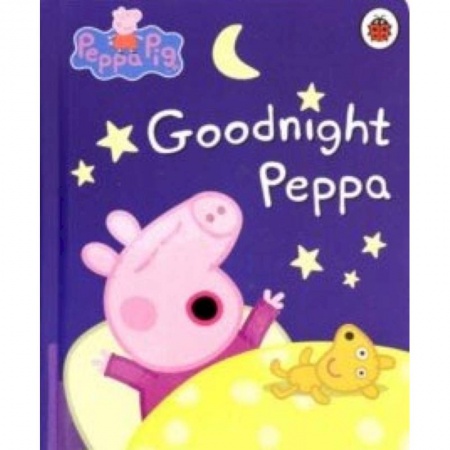 Чтение на английском языке, книга Peppa Pig: Goodnight Peppa (board book) купить по скидке