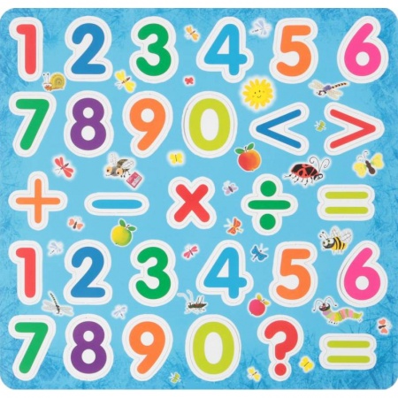 Книги для дошкольников (4-6 лет), книга Магнитные цифры (Еврослот + методичка) купить по скидке